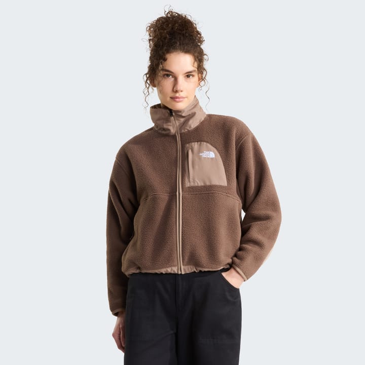 The North Face Women's Yumiori Off-Peak Full Zip Jacket Smokey Brown/Garnet The North Face