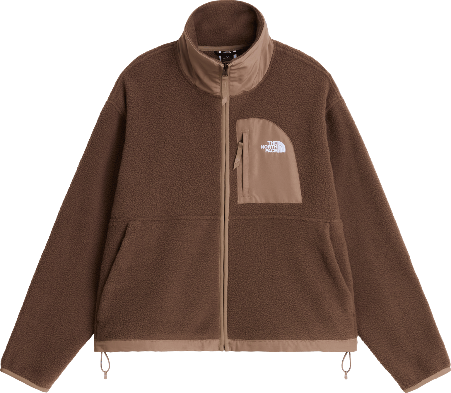The North Face Women's Yumiori Off-Peak Full Zip Jacket Smokey Brown/Garnet
