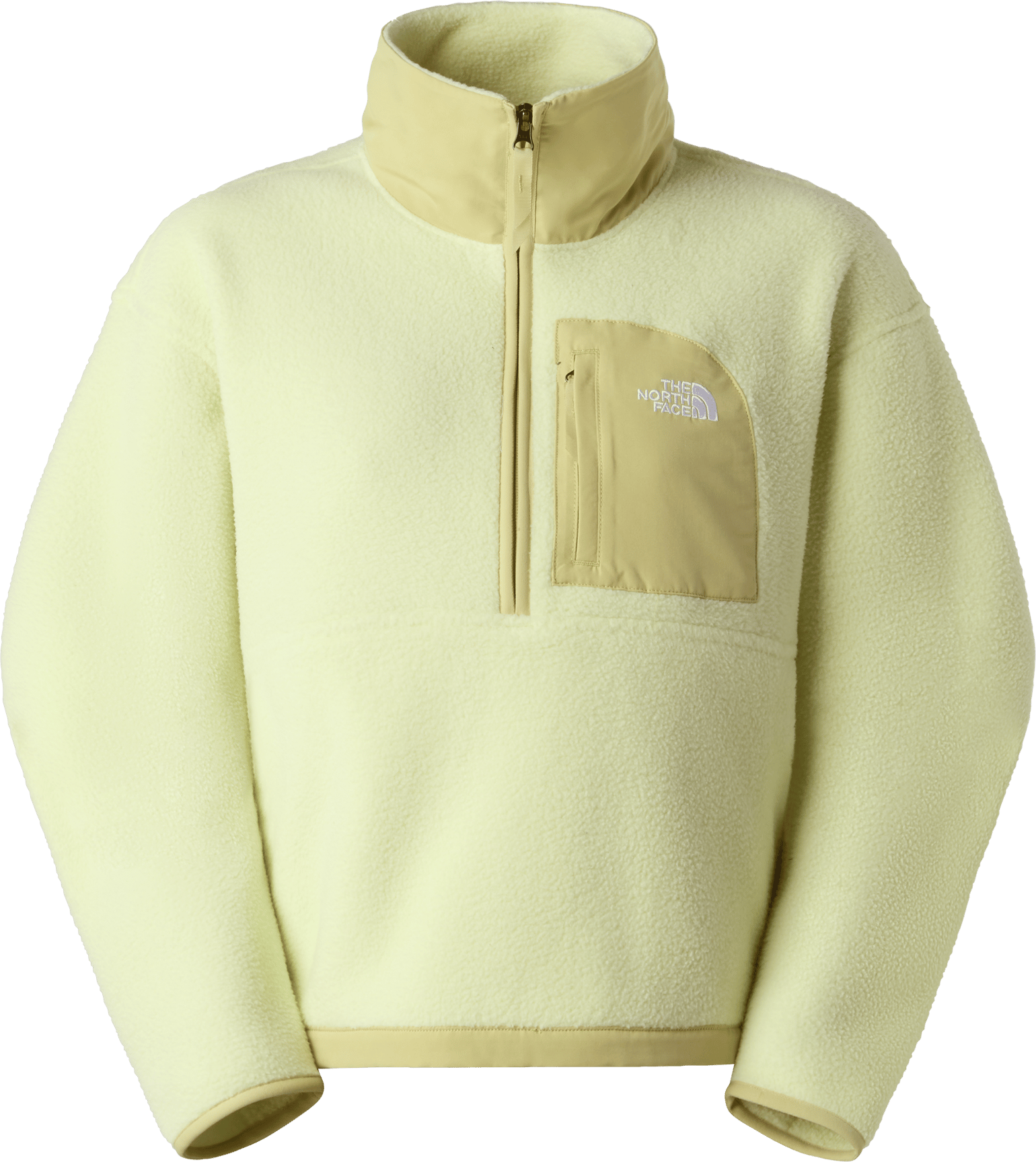 The North Face Women's Yumiori Off-Peak 1/2 Zip Jacket Lemon Mist/Pear