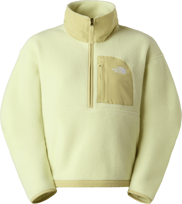 The North Face Women's Yumiori Off-Peak 1/2 Zip Jacket Lemon Mist/Pear The North Face