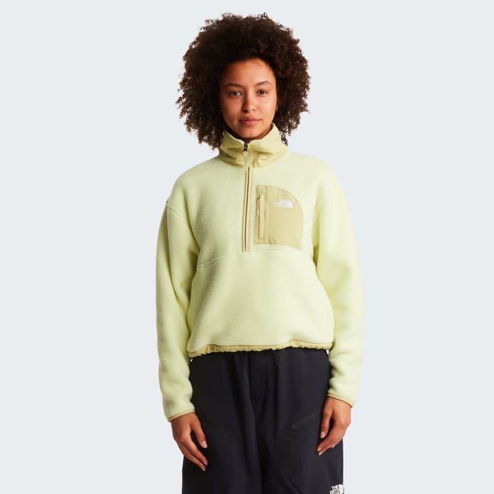The North Face Women's Yumiori Off-Peak 1/2 Zip Jacket Lemon Mist/Pear The North Face