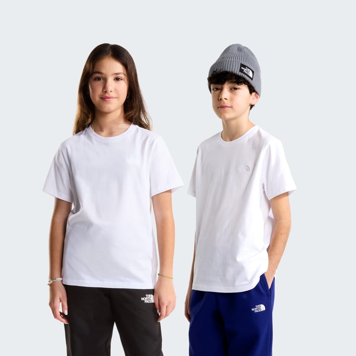The North Face Teens' Evolution Simple Dome T-Shirt TNF White The North Face