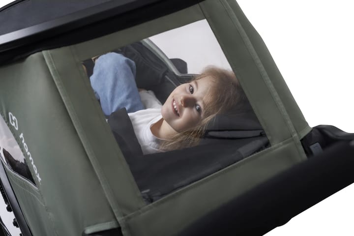 Hamax Outback Next Single Bicycle Trailer Green/black Hamax