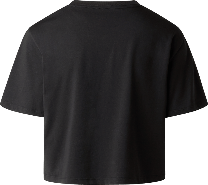 The North Face Women's Evolution Simple Dome Crop Relaxed Short Sleeve T-Shirt TNF Black The North Face