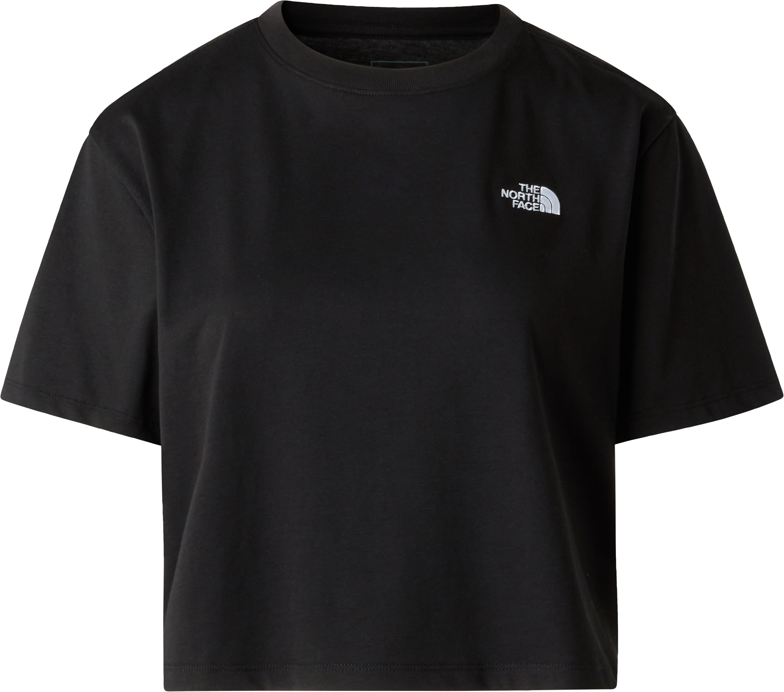 The North Face Women's Evolution Simple Dome Crop Relaxed Short Sleeve T-Shirt