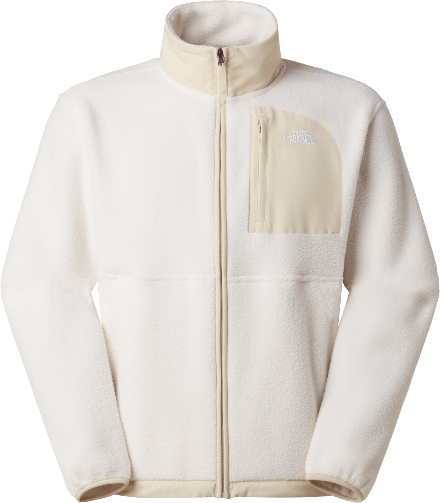The North Face Men's Yumiori Off-Peak Full-Zip Jacket White Dune/Desert Stone