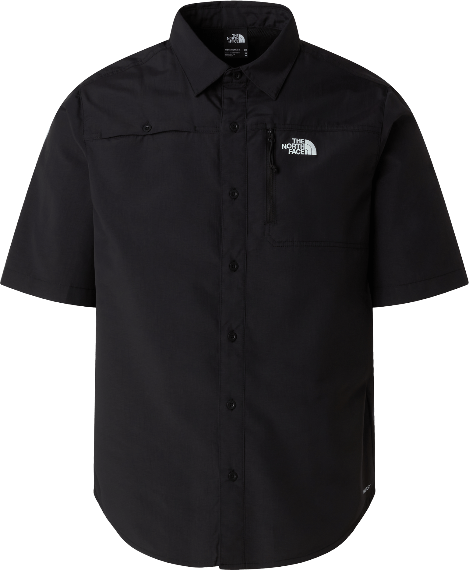 The North Face Men's Sequoia Short Sleeve Shirt TNF Black