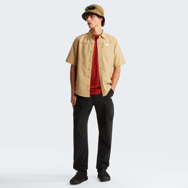 The North Face Men's Sequoia Short Sleeve Shirt Khaki Stone The North Face