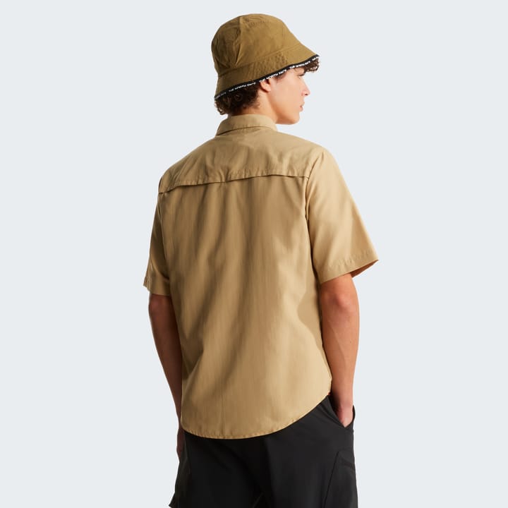 The North Face Men's Sequoia Short Sleeve Shirt Khaki Stone The North Face