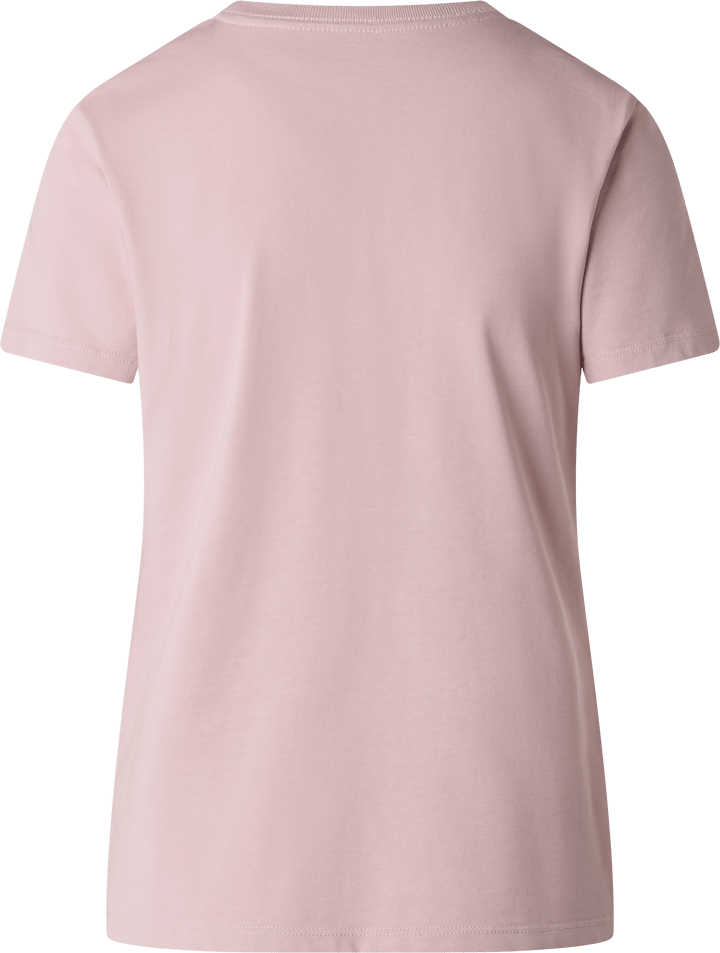 The North Face Women's Evolution Simple Dome Slim Short Sleeve T-Shirt Metal Pink The North Face