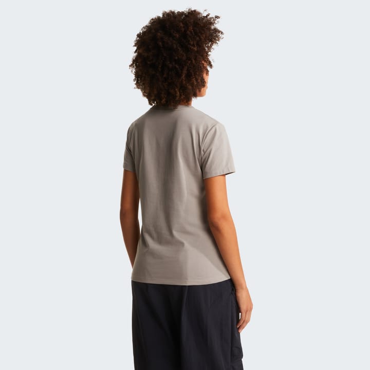 The North Face Women's Evolution Simple Dome Slim Short Sleeve T-Shirt Stone Slab The North Face