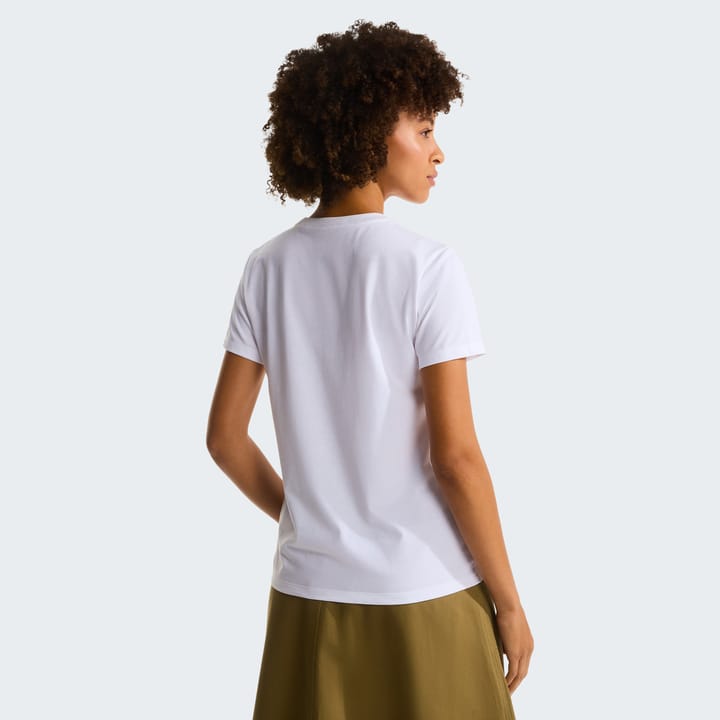The North Face Women's Evolution Simple Dome Slim Short Sleeve T-Shirt TNF White The North Face