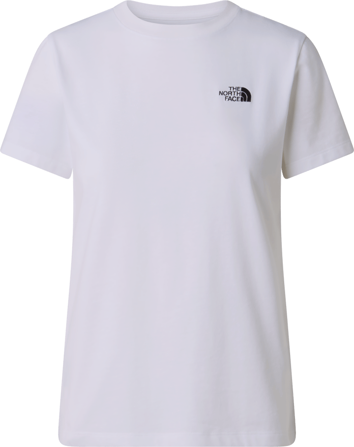 The North Face Women's Evolution Simple Dome Slim Short Sleeve T-Shirt TNF White The North Face
