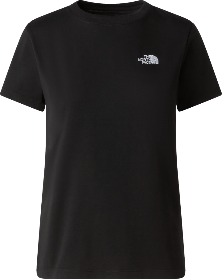 The North Face Women's Evolution Simple Dome Slim Short Sleeve T-Shirt TNF Black The North Face