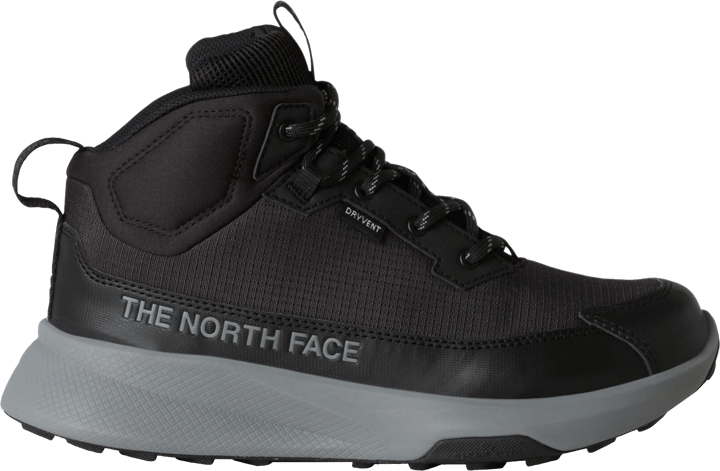 The North Face Teens' Fastpack II Mid Waterproof TNF Black/Concrete The North Face