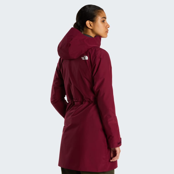 The North Face Women's DryVent Mono Bedretto Parka Burgundy Crush The North Face