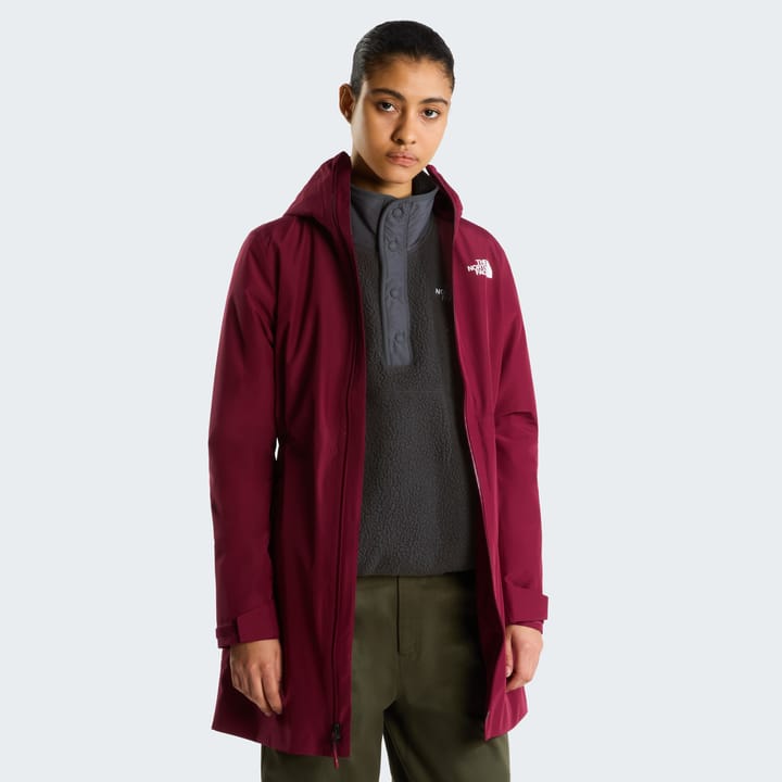 The North Face Women's DryVent Mono Bedretto Parka Burgundy Crush The North Face