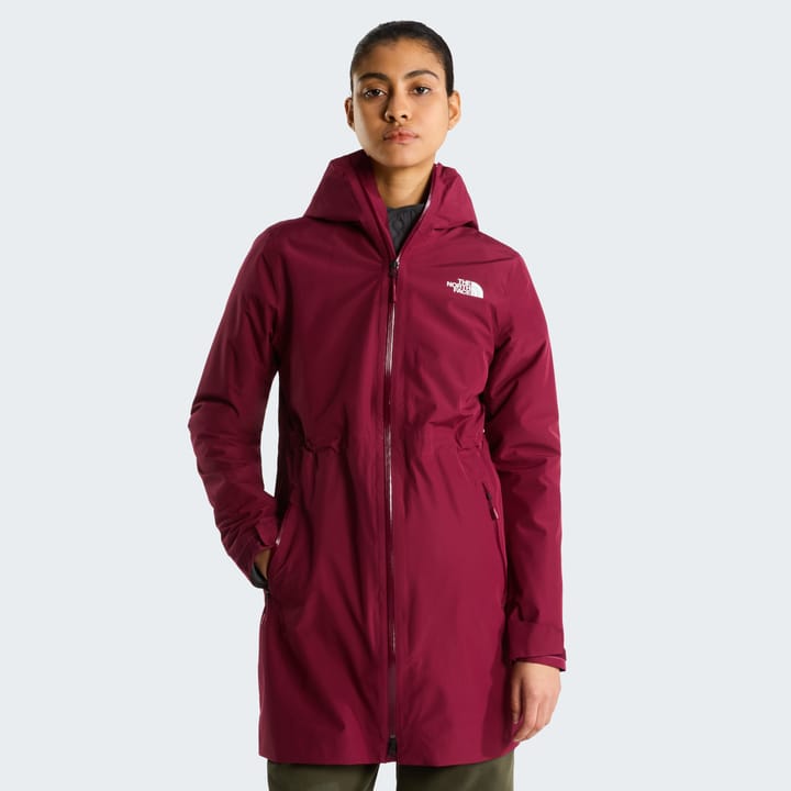 The North Face Women's DryVent Mono Bedretto Parka Burgundy Crush The North Face