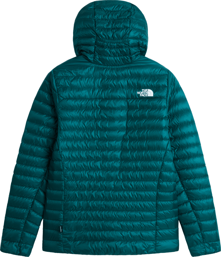 The North Face Men's Bettaforca Lightweight Down Hooded Jacket Pacific Teal/Restorativ Teal The North Face