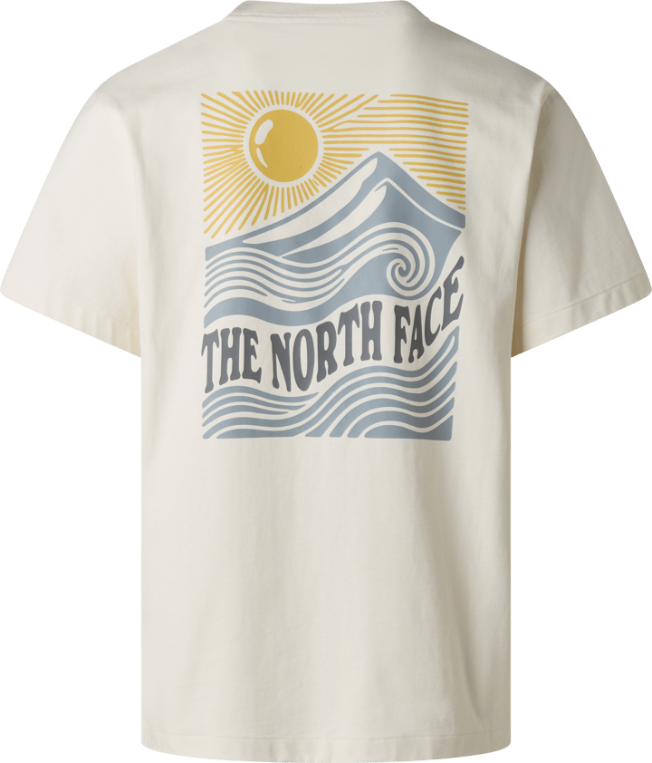 The North Face Men's Mountain Escape Relaxed Graphic T-Shirt White Dune The North Face