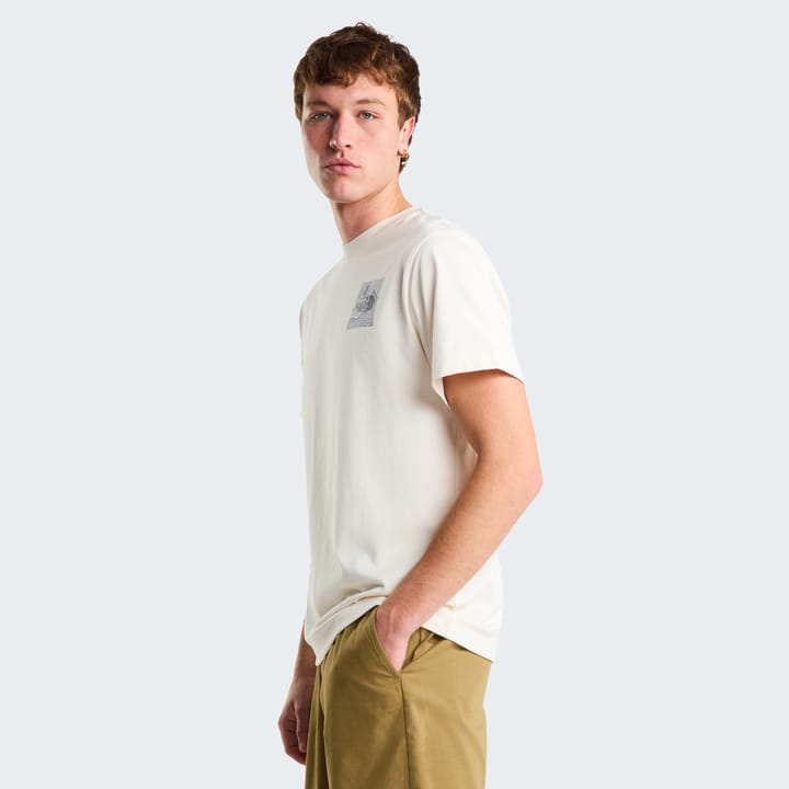 The North Face Men's Mountain Escape Relaxed Graphic T-Shirt White Dune The North Face