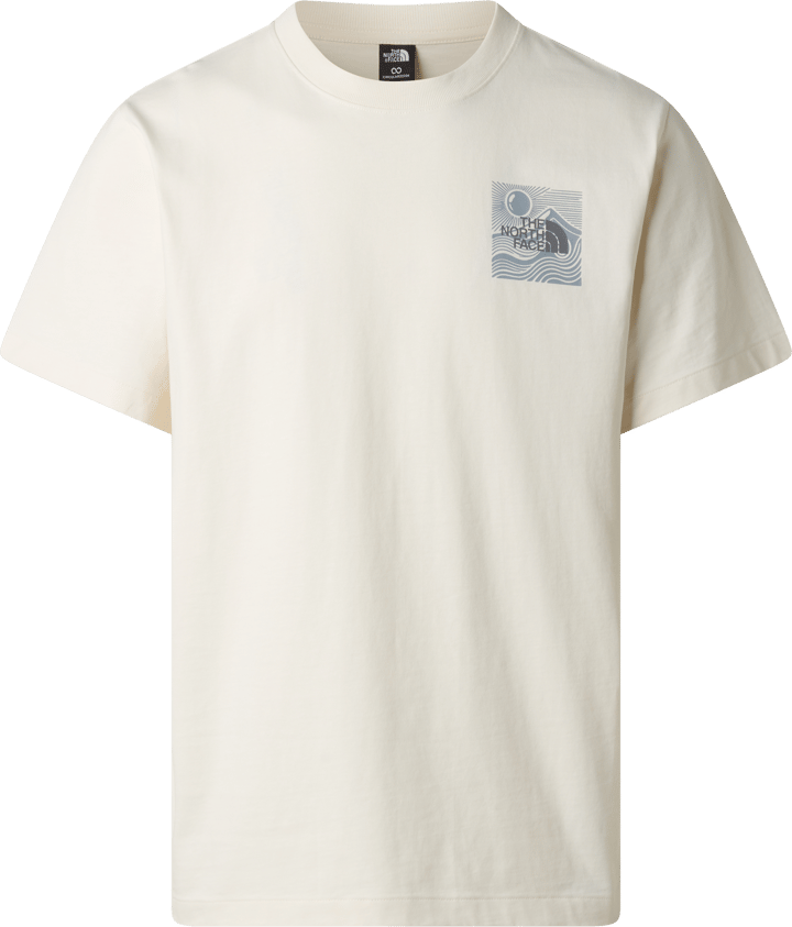 The North Face Men's Mountain Escape Relaxed Graphic T-Shirt White Dune The North Face