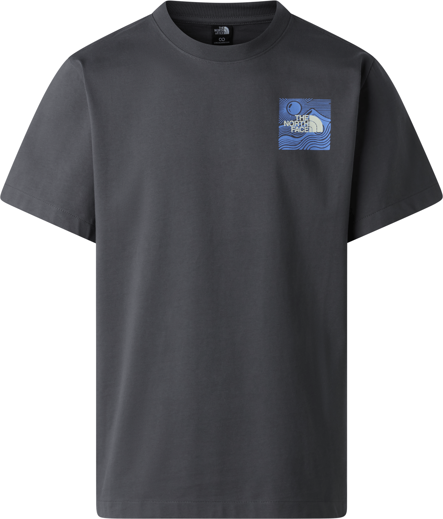 The North Face Men's Mountain Escape Relaxed Graphic T-Shirt Anthracite Grey