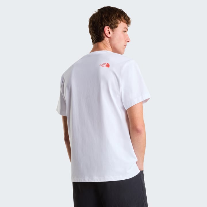 The North Face Men's Mountain Play Relaxed Graphic T-Shirt TNF White The North Face