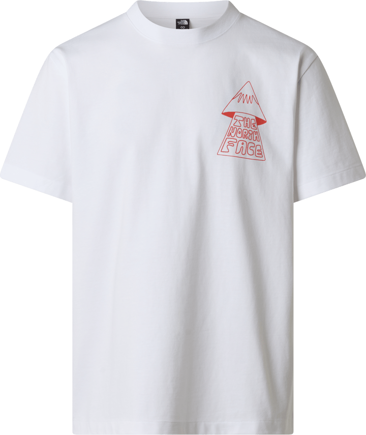 The North Face Men's Mountain Play Relaxed Graphic T-Shirt TNF White The North Face