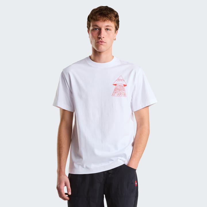 The North Face Men's Mountain Play Relaxed Graphic T-Shirt TNF White The North Face
