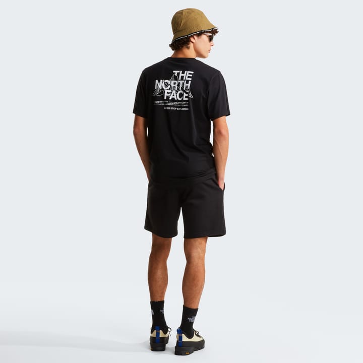 The North Face Men's Mountain Sketch Regular Graphic T-Shirt TNF Black The North Face