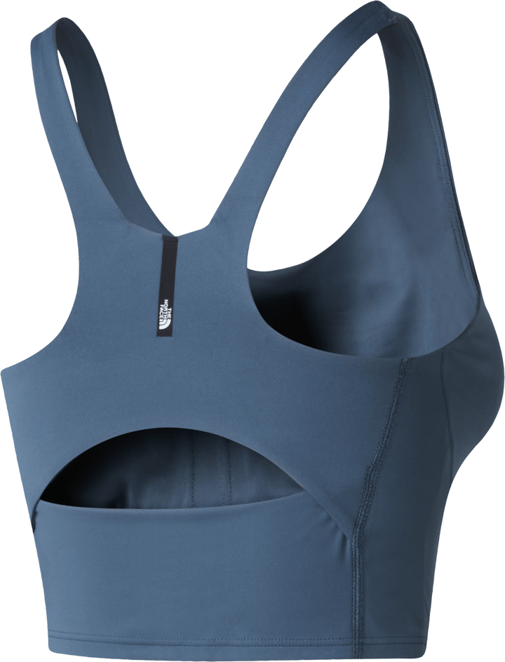 The North Face Women's Jaida Longline Bra Granite Grey The North Face
