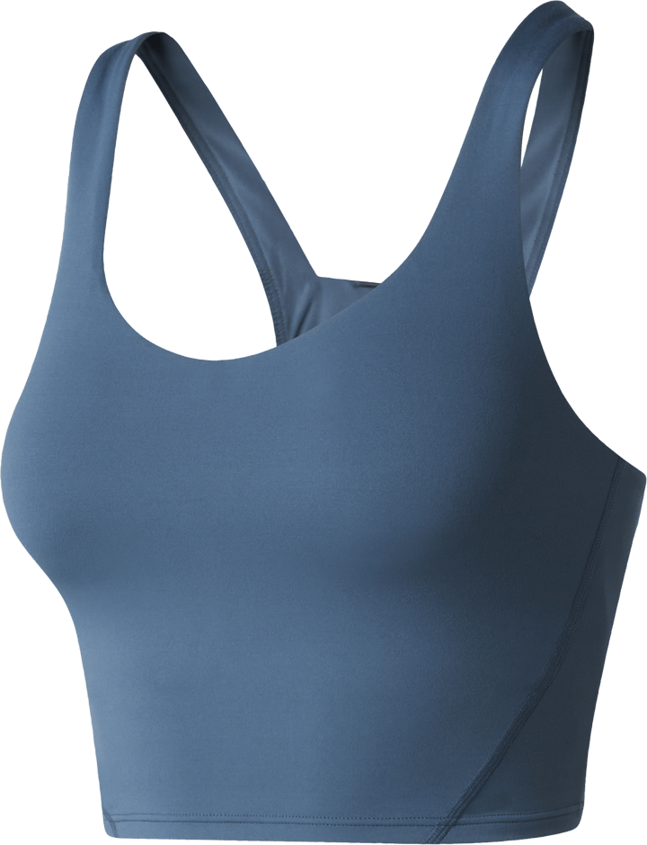 The North Face Women's Jaida Longline Bra Granite Grey The North Face