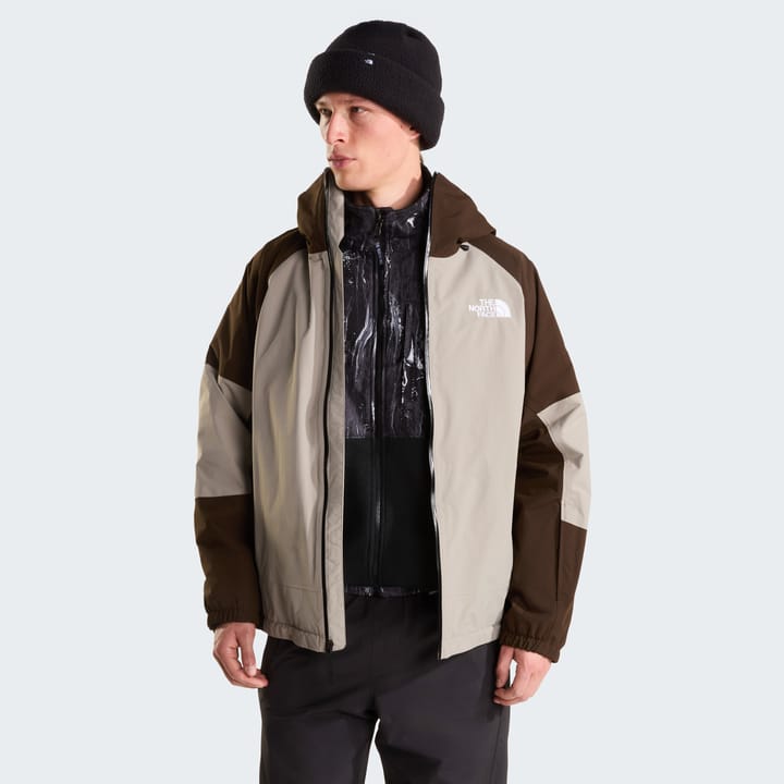 The North Face Men's Slider Jacket Stone Slab/Dark Chestnut The North Face