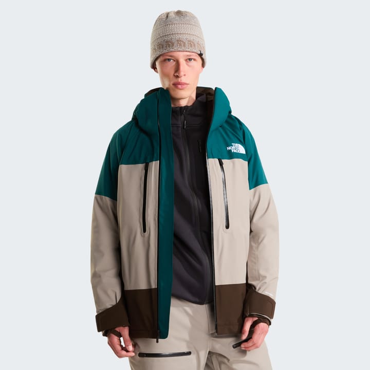 The North Face Men's Chakal Jacket Pacific Teal/Stone Slab/Dark Chestnut The North Face