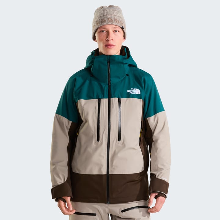 The North Face Men's Chakal Jacket Pacific Teal/Stone Slab/Dark Chestnut The North Face