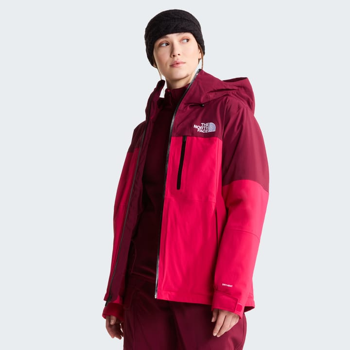 The North Face Women's Freedom Insulated Jacket Lali Guran/Burgundy Crush The North Face