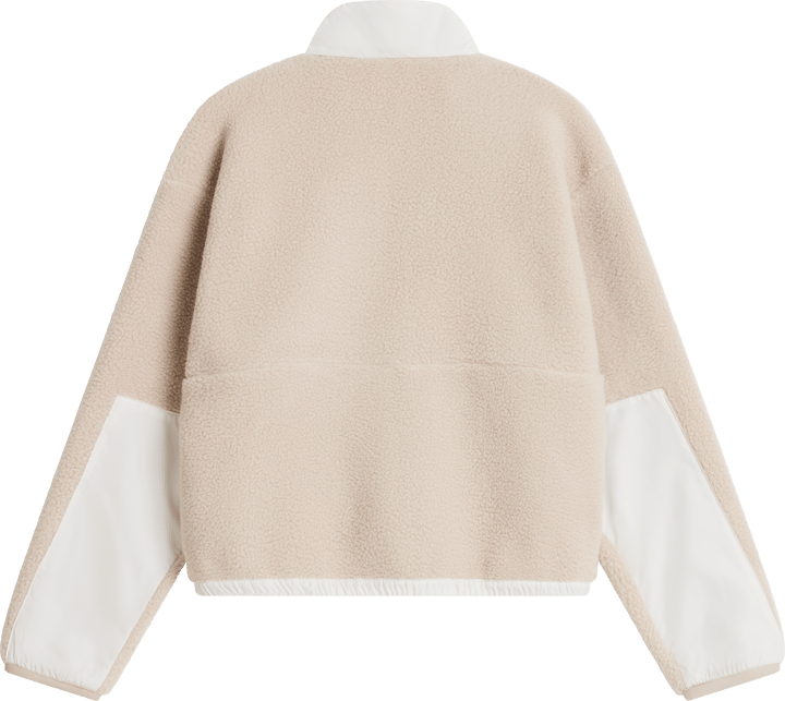 The North Face Girls' Yumiori Off-Peak Full-Zip Jacket Timeless Taupe/White Dune The North Face