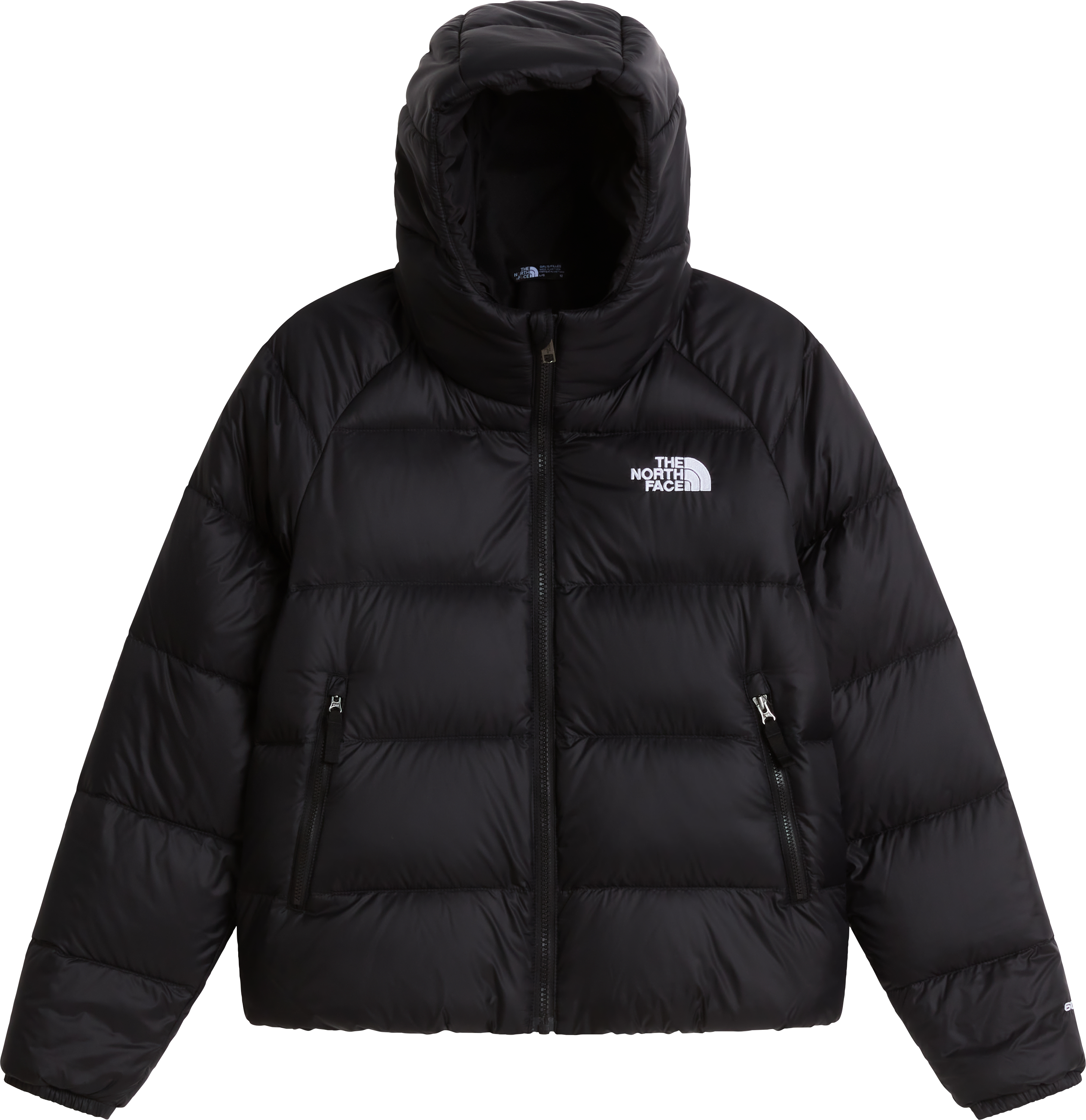 The North Face Girls' Hydrenalite Down Hooded Jacket TNF Black