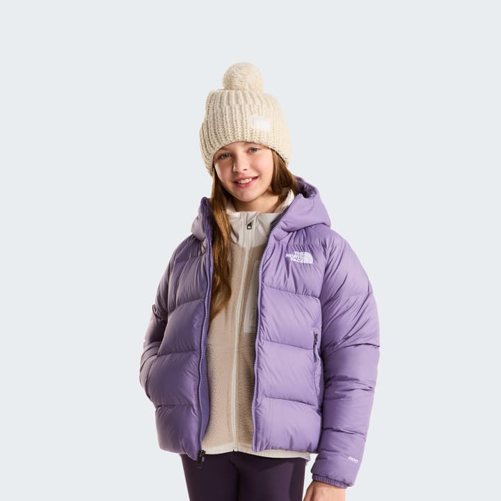 The North Face Girls' Hydrenalite Down Hooded Jacket Grounded Plum The North Face