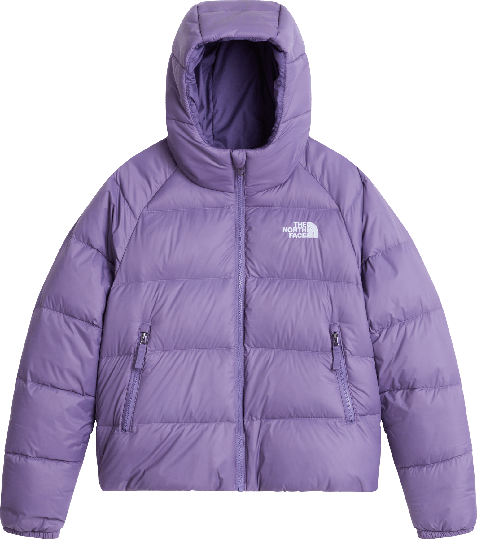 The North Face Girls' Hydrenalite Down Hooded Jacket Grounded Plum