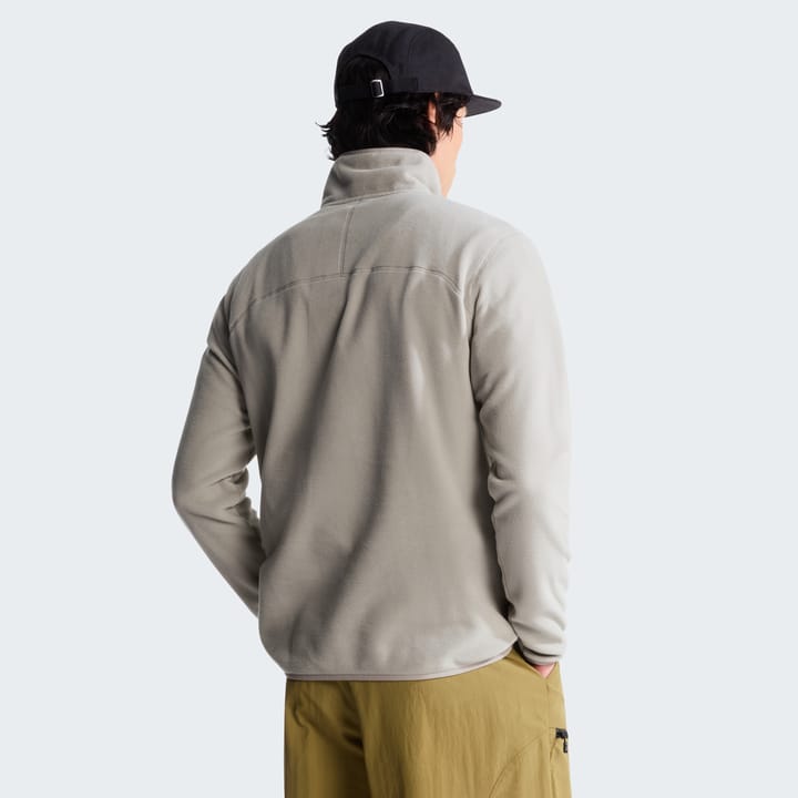 The North Face Men's Glacier 1/4 Zip Fleece - Embroidered Logo Stone Slab The North Face