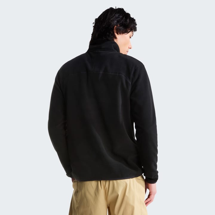 The North Face Men's Glacier 1/4 Zip Fleece - Embroidered Logo TNF Black The North Face