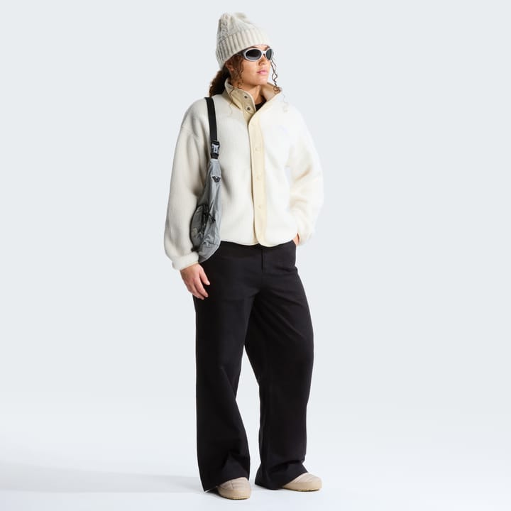 The North Face Women's Cragmont Fleece Jacket White Dune/Desert Stone The North Face