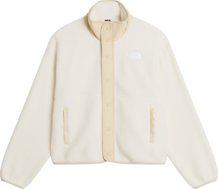 The North Face Women's Cragmont Fleece Jacket White Dune/Desert Stone The North Face