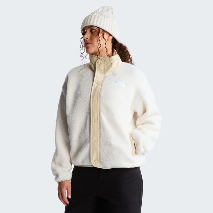 The North Face Women's Cragmont Fleece Jacket White Dune/Desert Stone The North Face