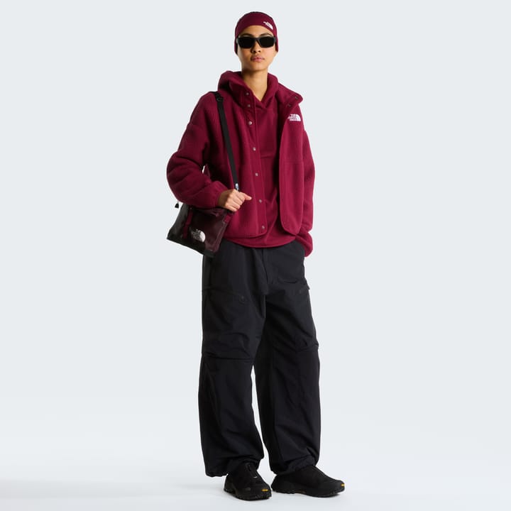 The North Face Women's Cragmont Fleece Jacket Burgundy Crush The North Face