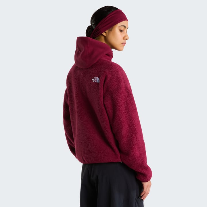 The North Face Women's Cragmont Fleece Jacket Burgundy Crush The North Face