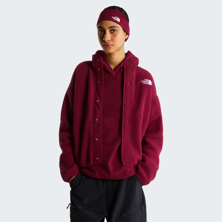 The North Face Women's Cragmont Fleece Jacket Burgundy Crush The North Face