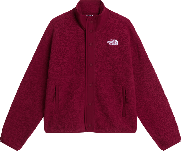 The North Face Women's Cragmont Fleece Jacket Burgundy Crush The North Face